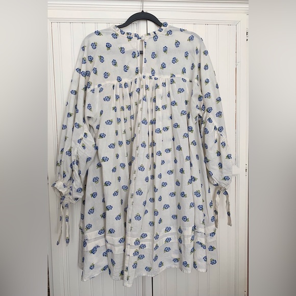 SOLD - Urban Outfitters Jai Embroidered Long Sleeve Frock Dress XS - Picture 5 of 7